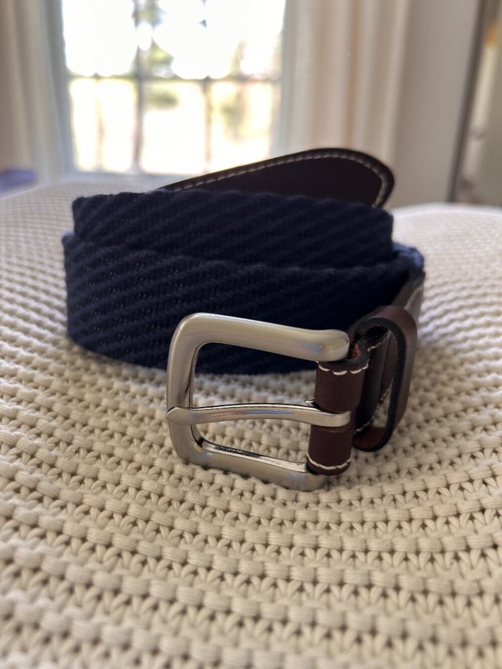Vineyard Vines | Cotton Blue Belt | Size 34 Boys